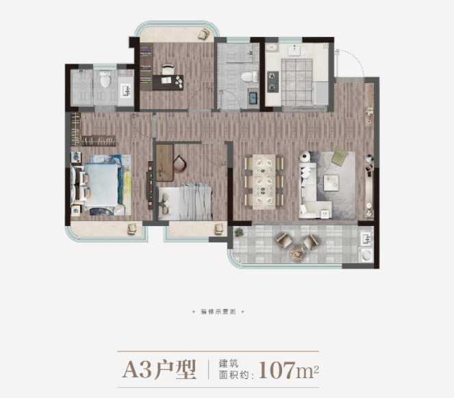 高科紫麟景院的户型图