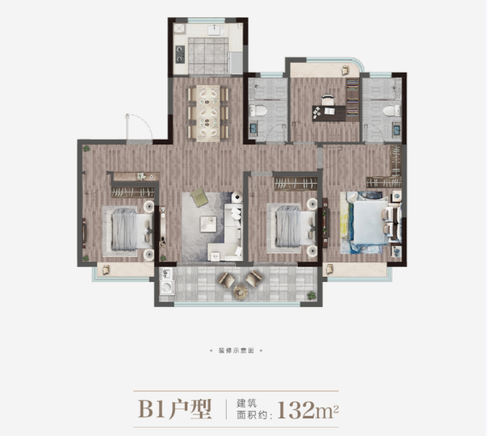 高科紫麟景院的户型图